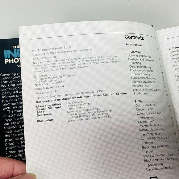 Manual For Indoor and Outdoor Photography Set of 2 Hardback Books 1981 - Picture 5 of 10